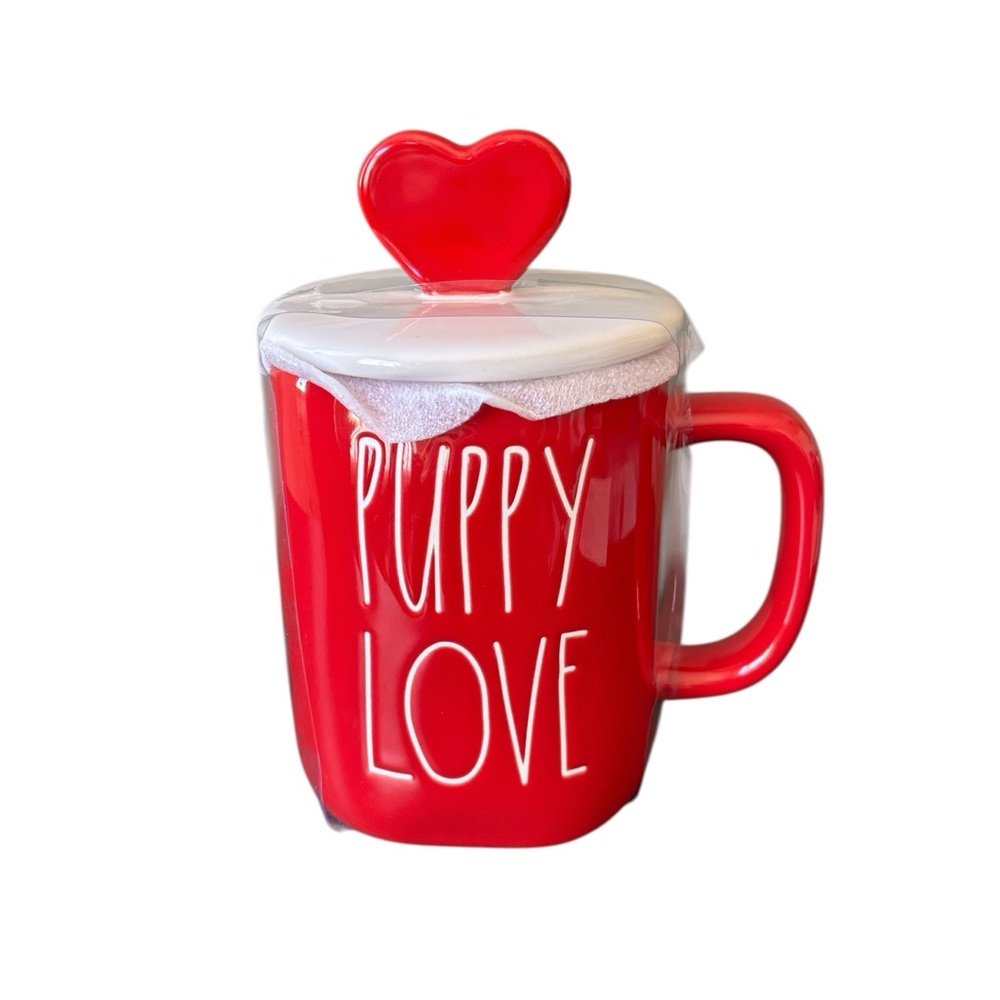 Rae Dunn, Puppy Love‎ Mug and Treat Jar NWT